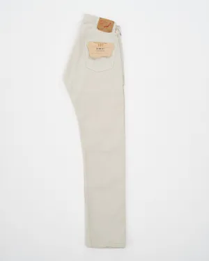 107 COTTON PIQUE IVY FIT PANTS IVORY