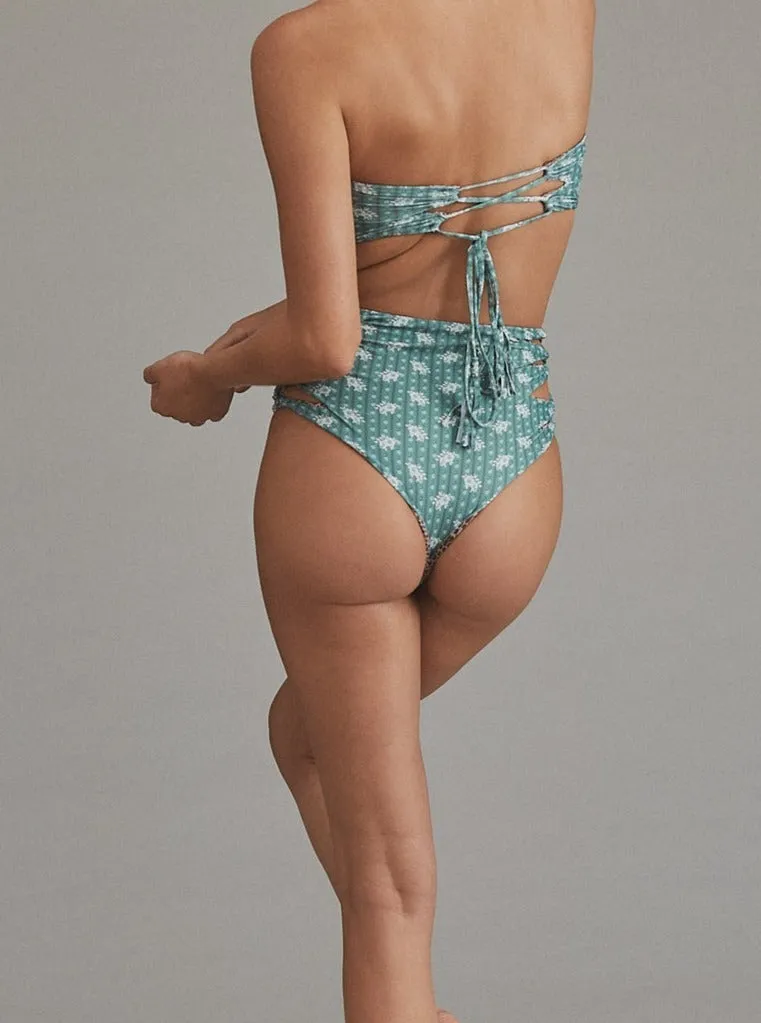 Acacia: Queens High-Waisted Bikini Bottom - XS, Last One!
