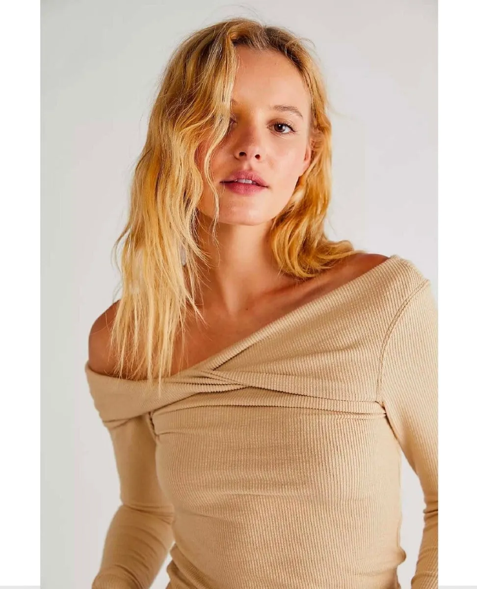 Addie Layering Top Wheat