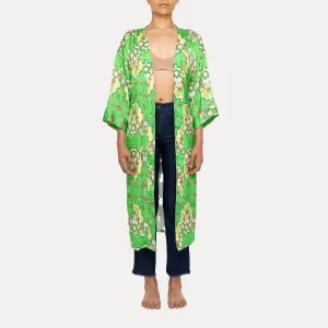 Astrid  Sight Seeing Cover Up  Royal Print