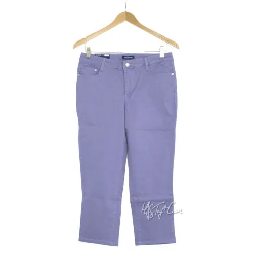 Bandolino Jeans Stretch Denim Comfort Pants Selene Capri Skinny Fit Pants A1