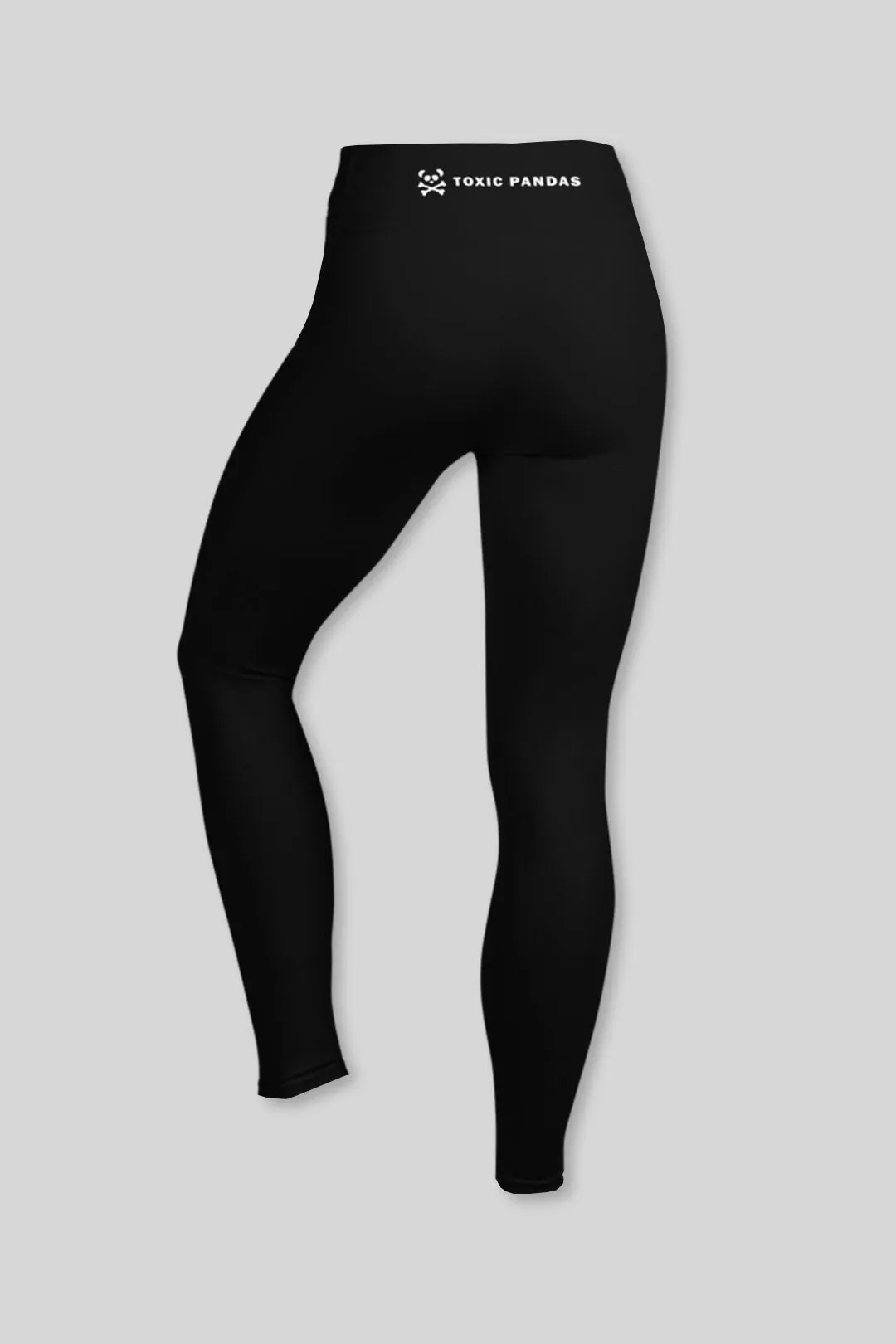 Black Slant Yoga Leggings