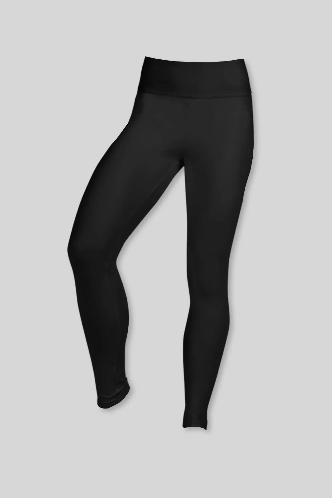 Black Slant Yoga Leggings