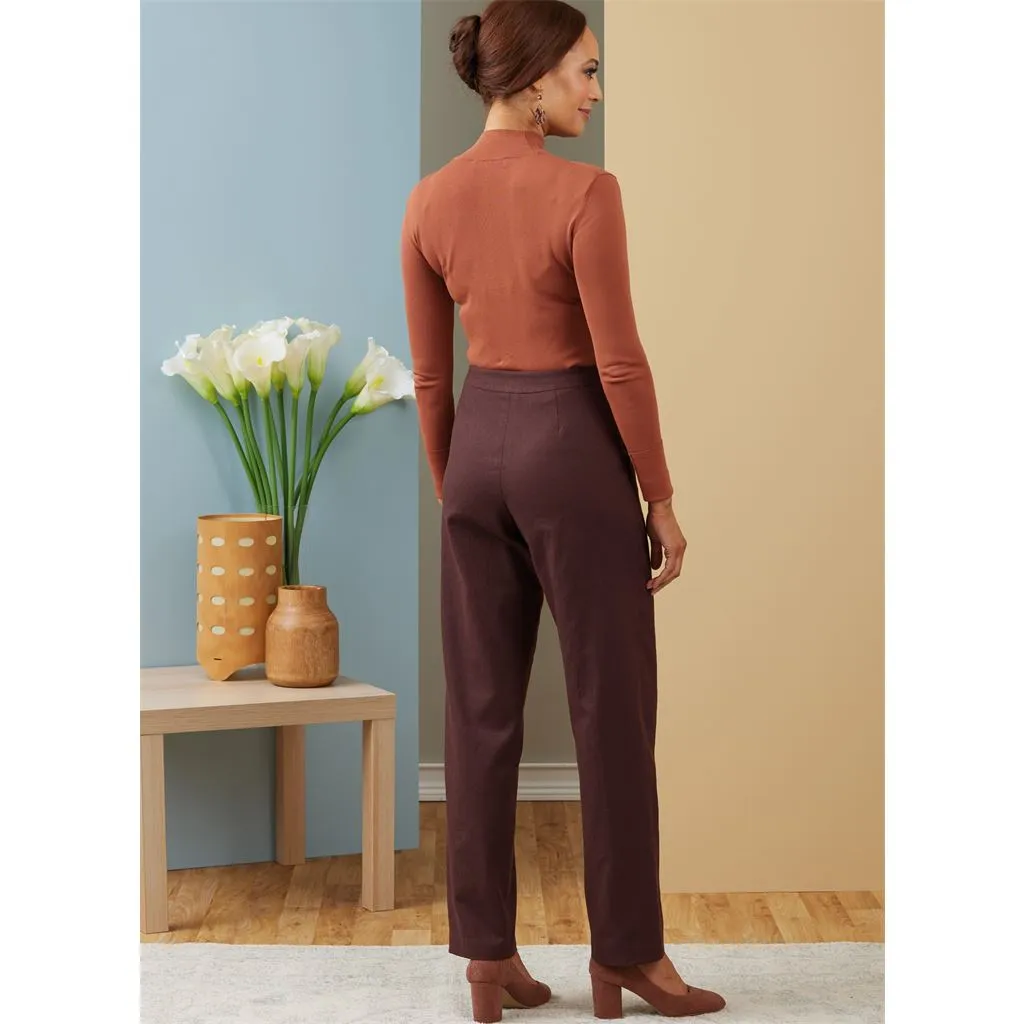 Butterick Pattern B6910 Misses' Contour Band Pants by Palmer / Pletsch