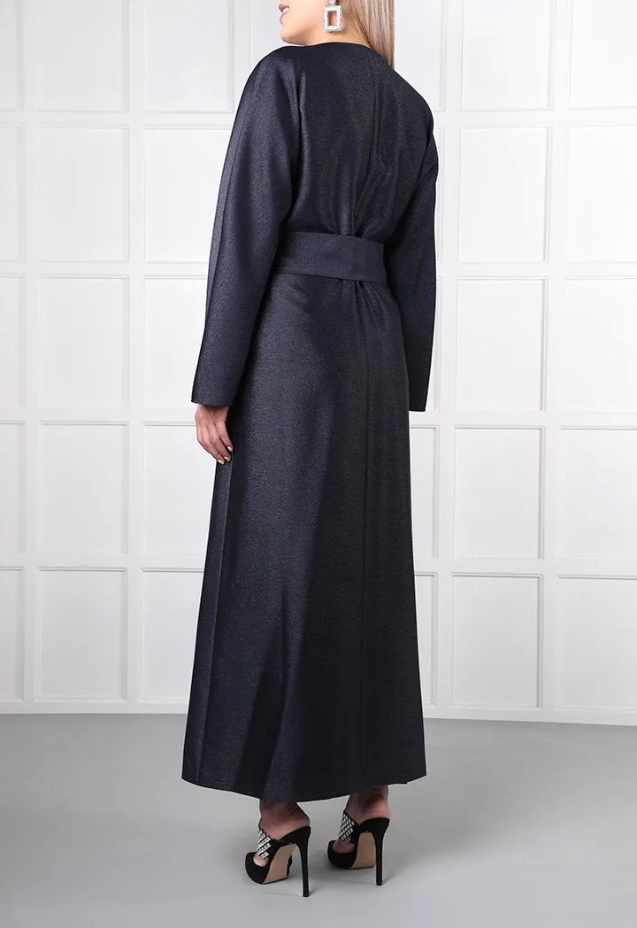 Choice Lurex Outerwear Navy