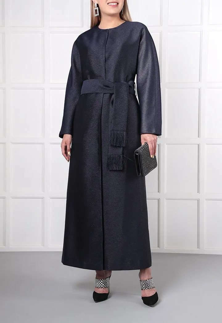 Choice Lurex Outerwear Navy