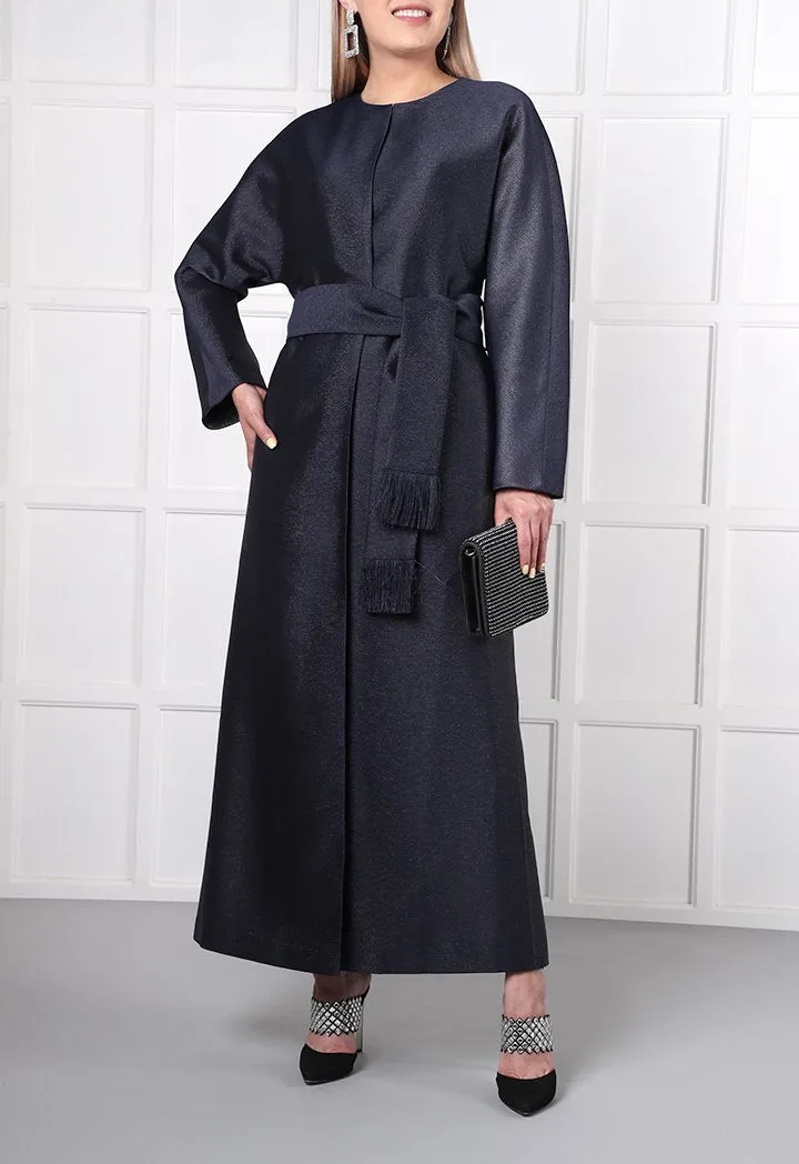 Choice Lurex Outerwear Navy