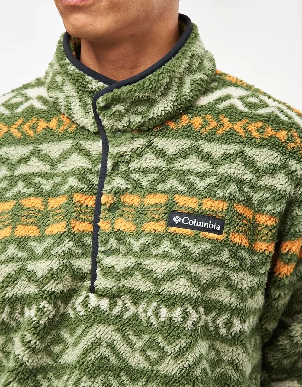 Columbia Rugged Ridge™ Half Snap Fleece - Canteen Madras Multi