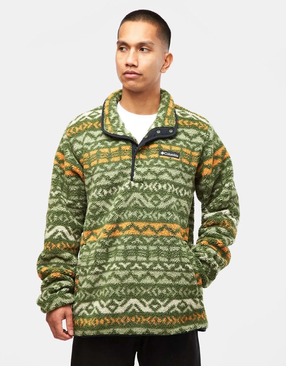 Columbia Rugged Ridge™ Half Snap Fleece - Canteen Madras Multi