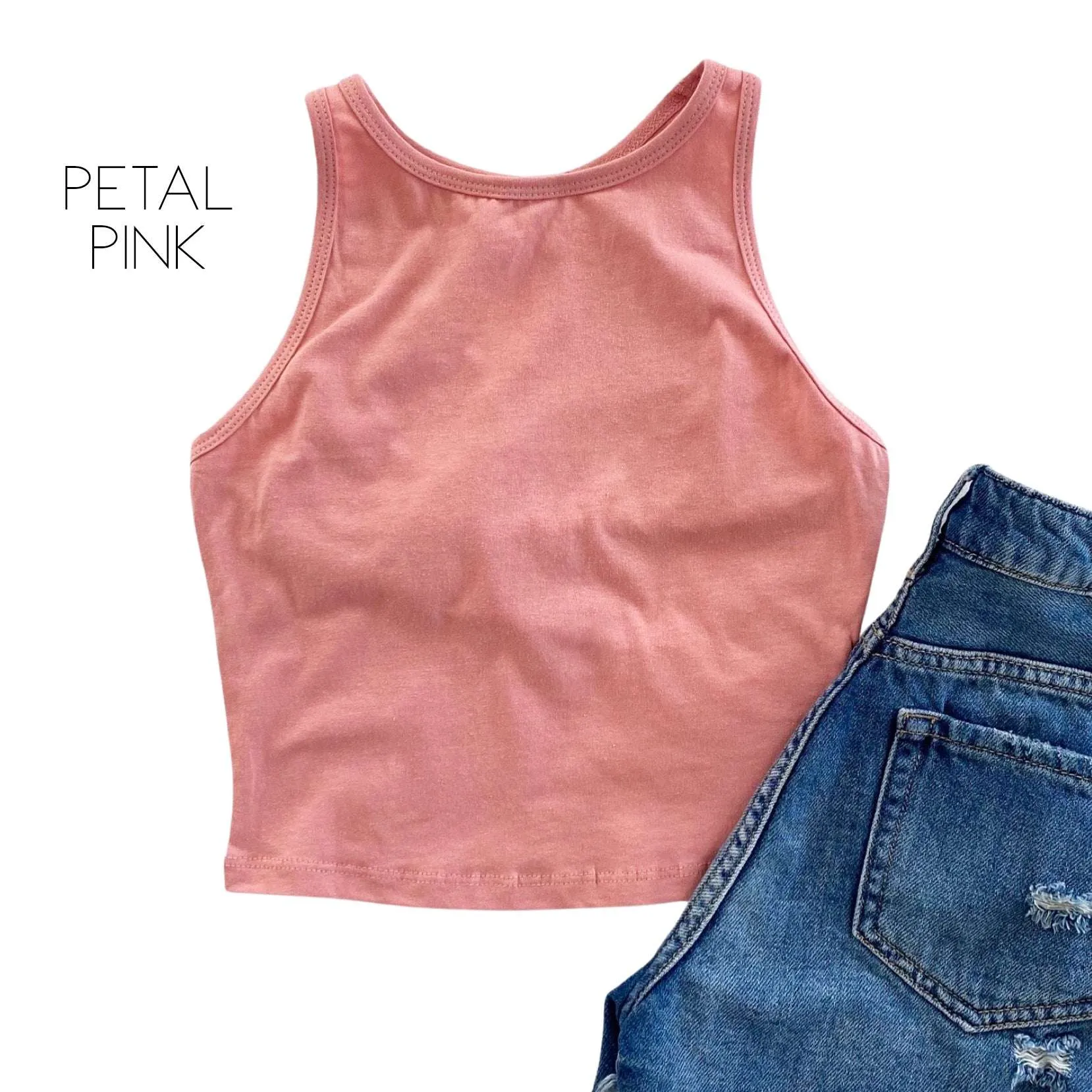 Cropped Layering Tank