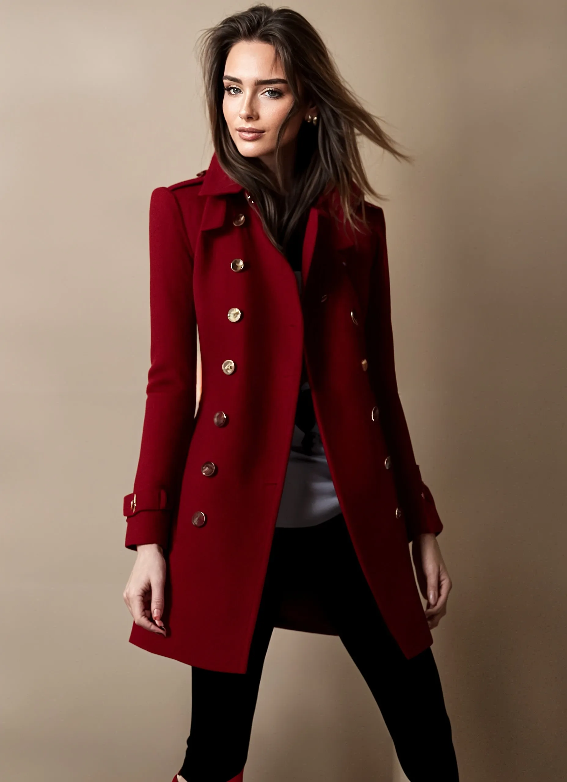 Delia™ - Timeless Wool Coat