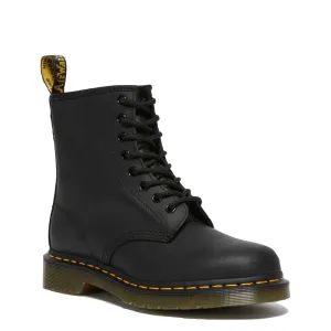 Dr. Martens Men's 1460 8 Eye Greasy Leather Lace Boot (Black)