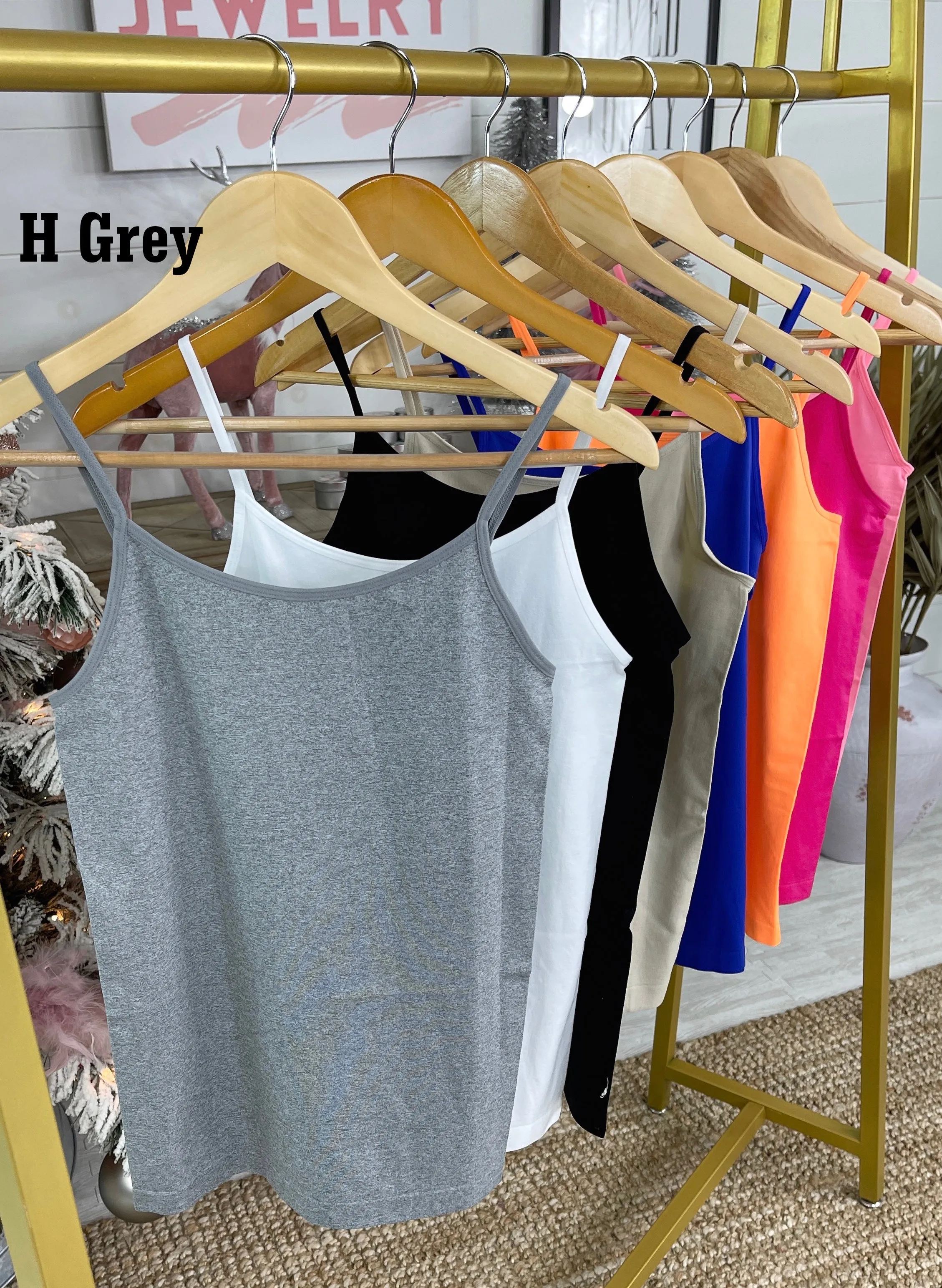 Essential Adjustable Strap Layering Tank