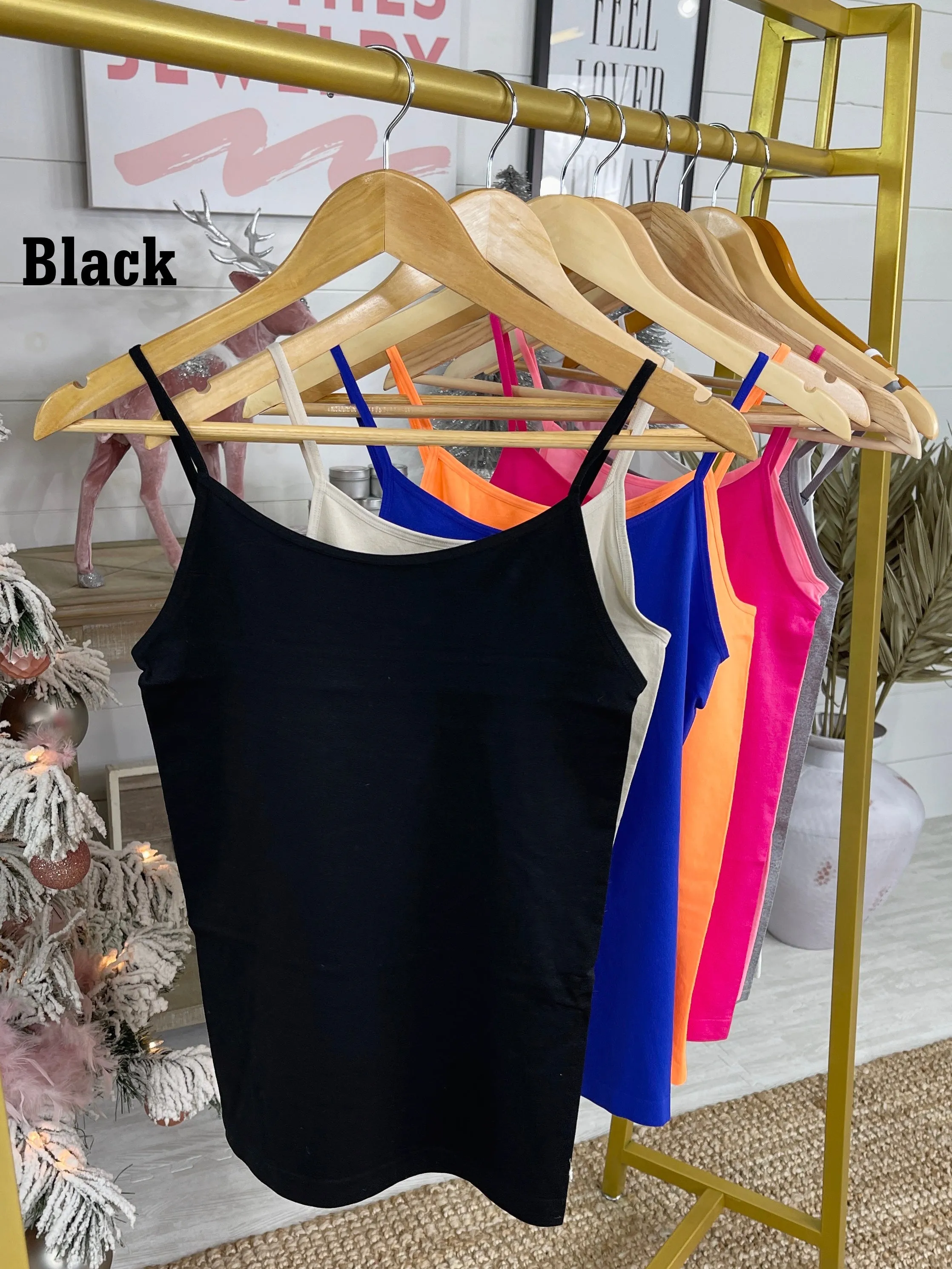 Essential Adjustable Strap Layering Tank