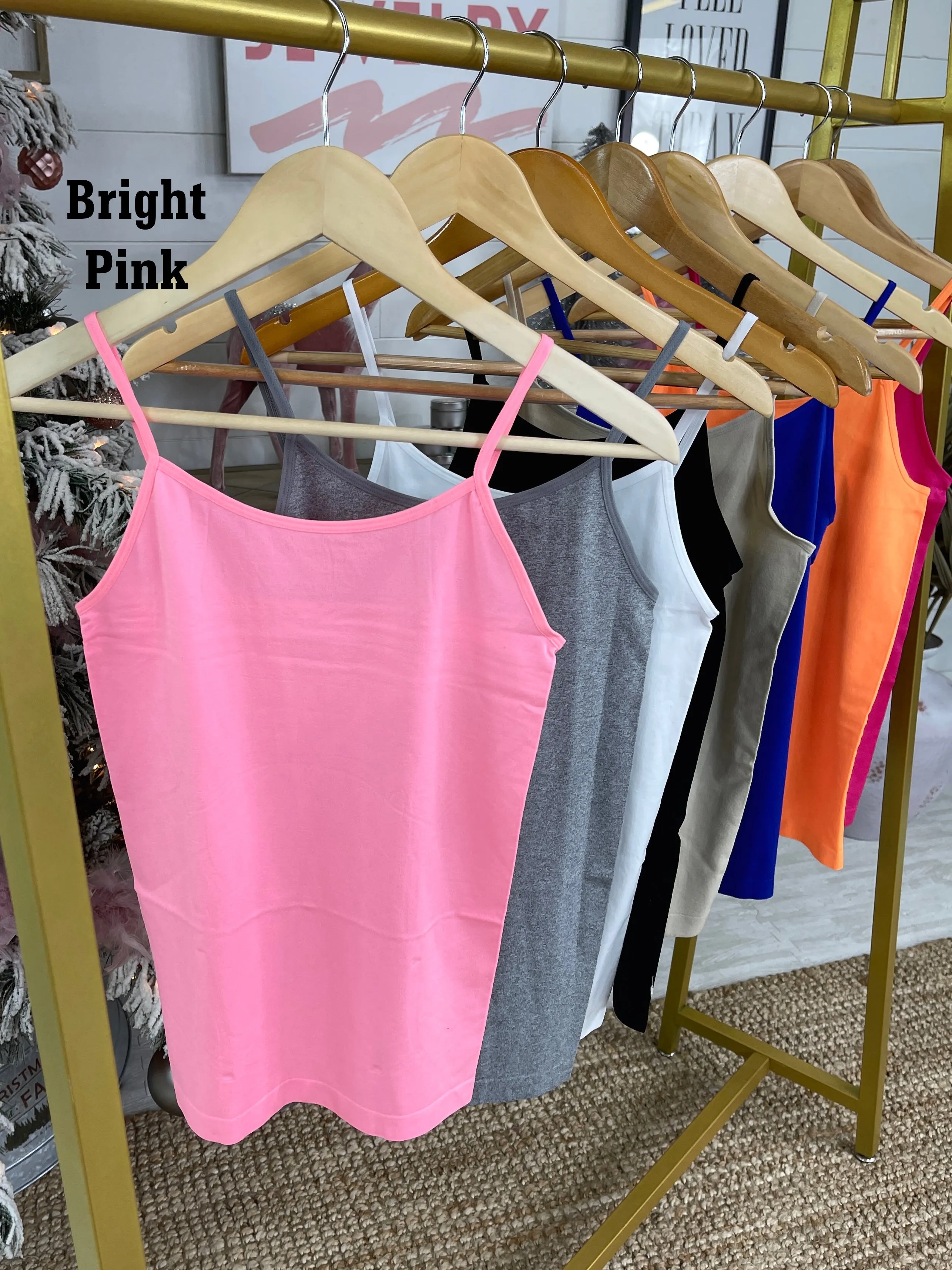 Essential Adjustable Strap Layering Tank