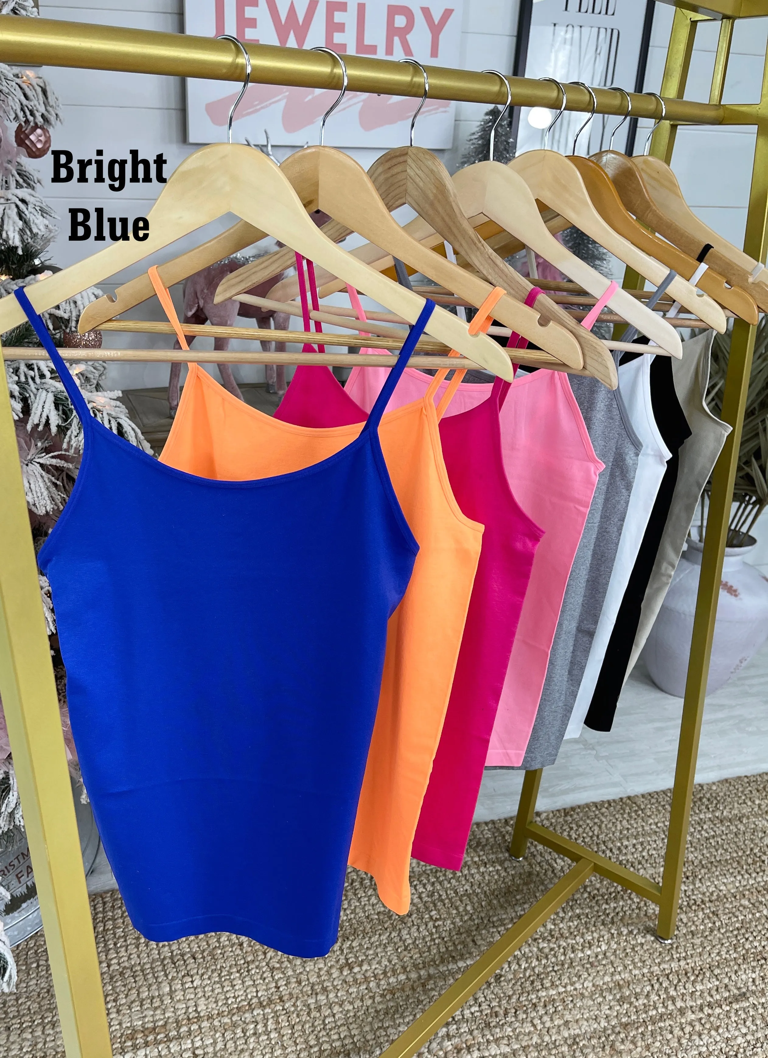 Essential Adjustable Strap Layering Tank
