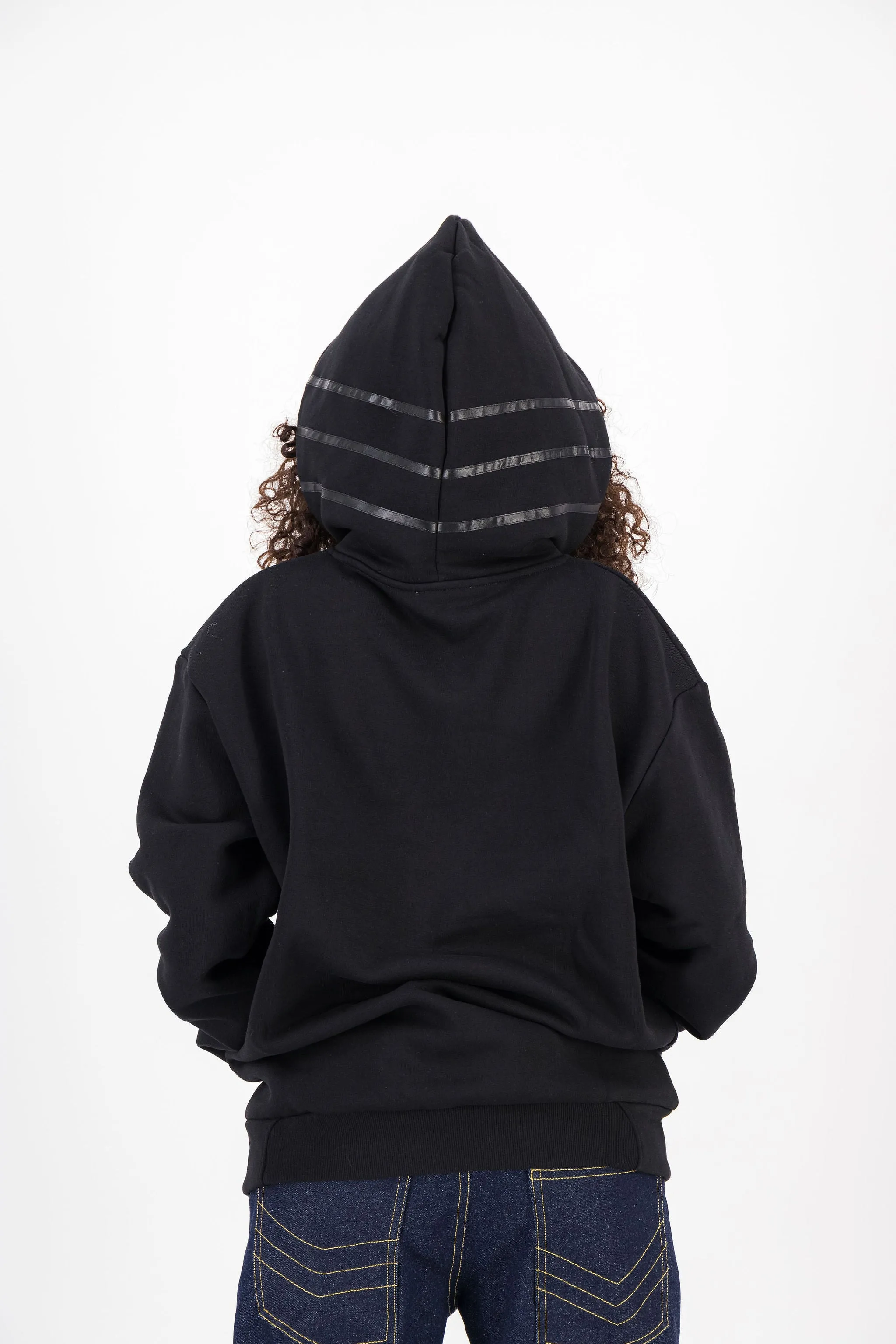 GOD ANSWER BLACK HOODIE