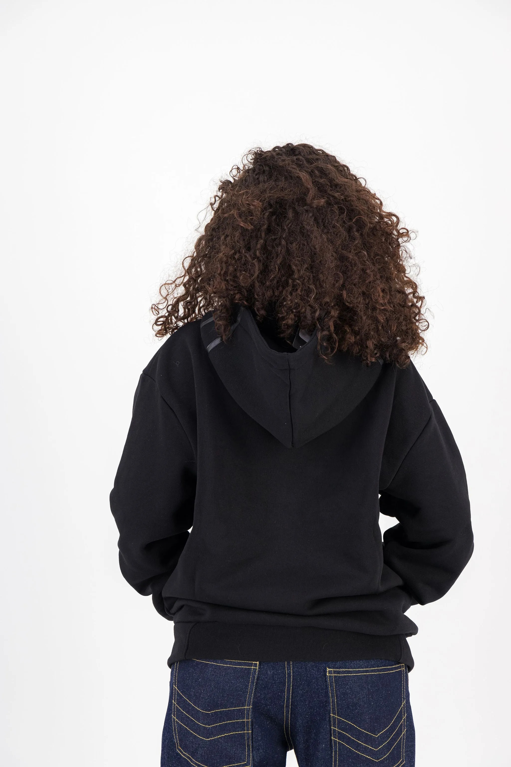 GOD ANSWER BLACK HOODIE