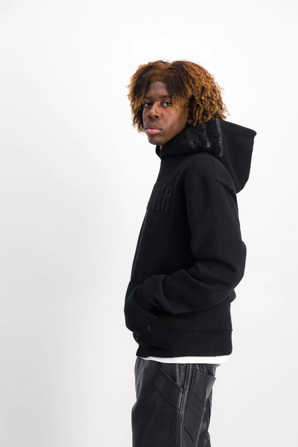 GOD ANSWER BLACK HOODIE
