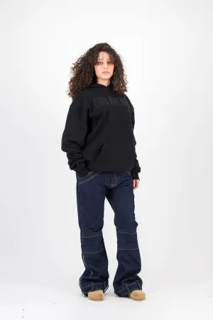 GOD ANSWER BLACK HOODIE