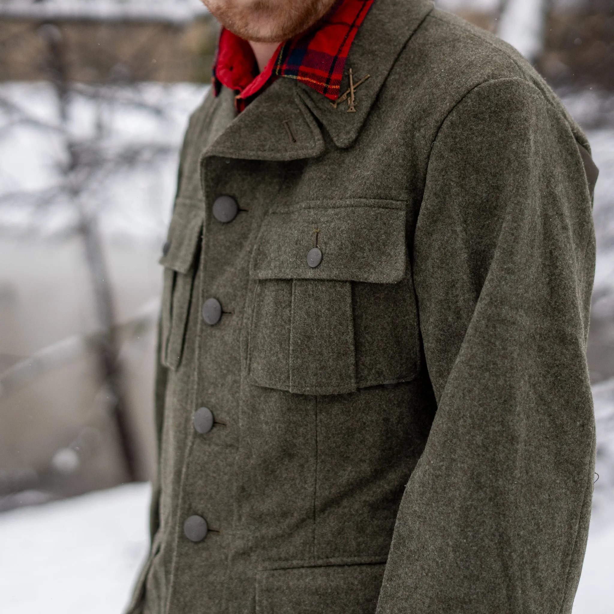 Grade 2 Swedish m/39-58 Wool Field Jacket