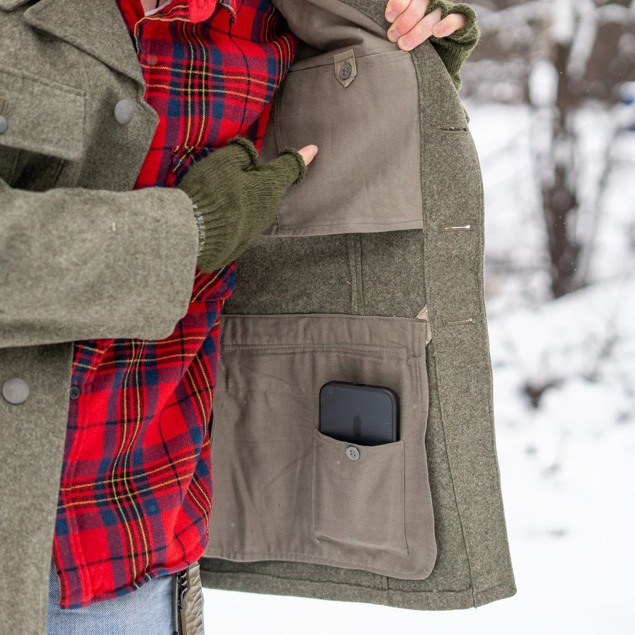 Grade 2 Swedish m/39-58 Wool Field Jacket