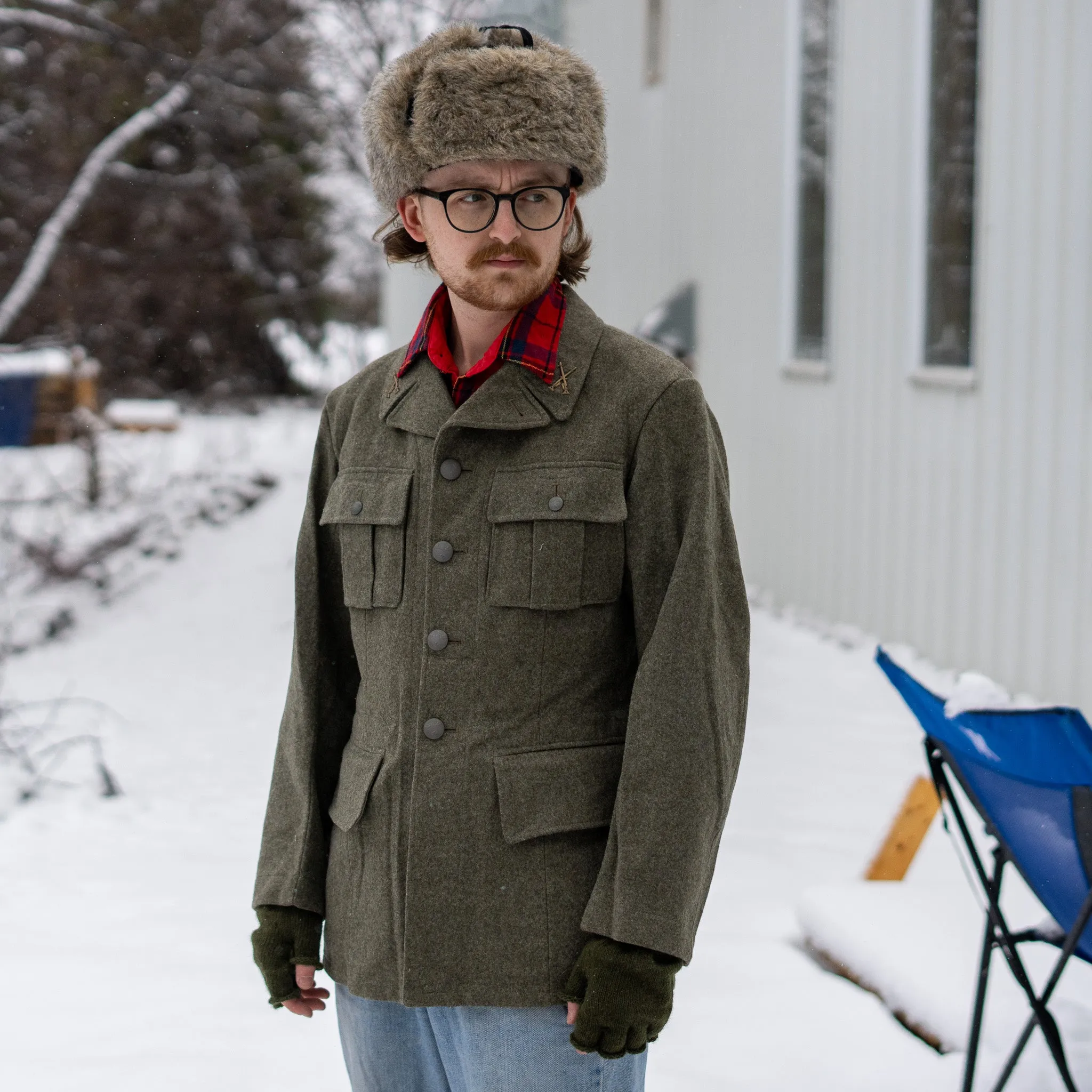 Grade 2 Swedish m/39-58 Wool Field Jacket