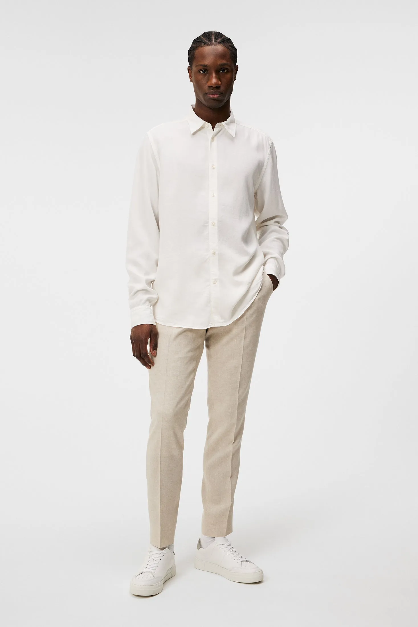 Grant Super Linen Pants / Moonbeam