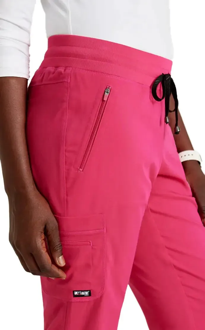 Grey's Anatomy Stretch™ by Barco Eden 5-Pocket Mid Rise Jogger Scrub Pant-Tall/Plus