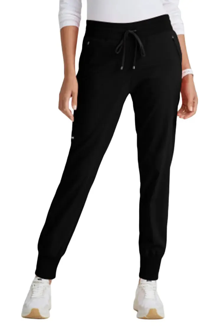 Grey's Anatomy Stretch™ by Barco Eden 5-Pocket Mid Rise Jogger Scrub Pant-Tall/Plus