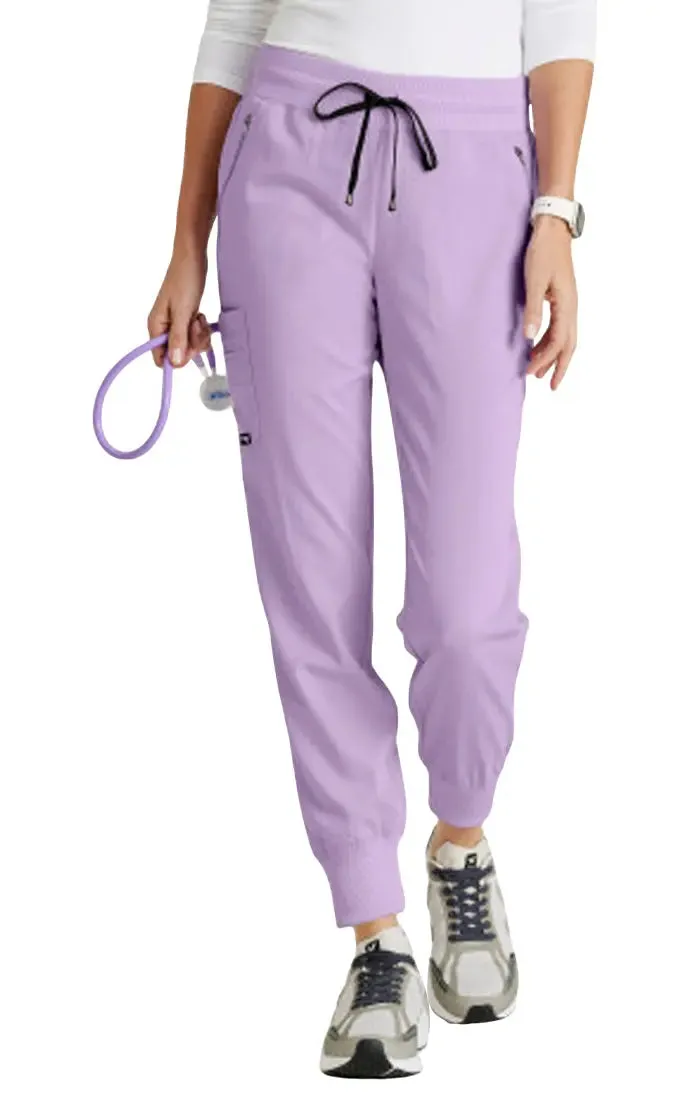 Grey's Anatomy Stretch™ by Barco Eden 5-Pocket Mid Rise Jogger Scrub Pant-Tall/Plus