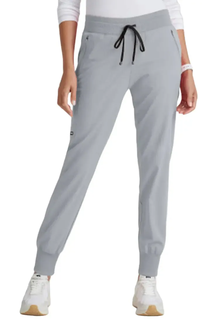 Grey's Anatomy Stretch™ by Barco Eden 5-Pocket Mid Rise Jogger Scrub Pant-Tall/Plus