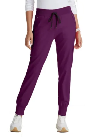 Grey's Anatomy Stretch™ by Barco Eden 5-Pocket Mid Rise Jogger Scrub Pant-Tall/Plus