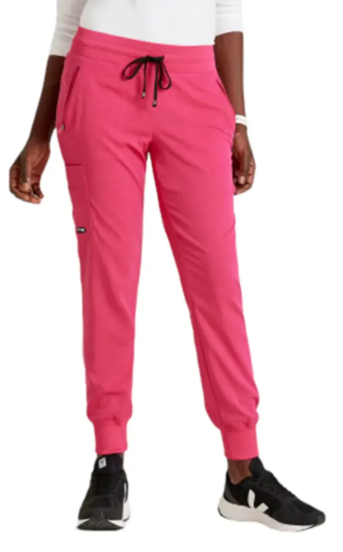 Grey's Anatomy Stretch™ by Barco Eden 5-Pocket Mid Rise Jogger Scrub Pant-Tall/Plus