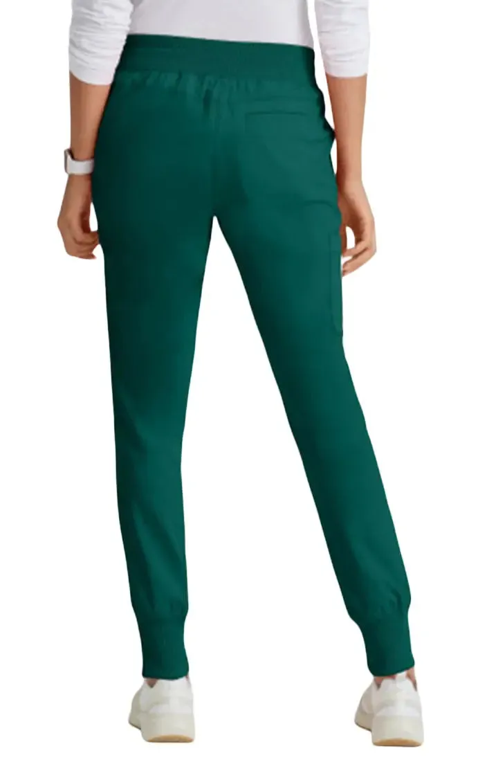 Grey's Anatomy Stretch™ by Barco Eden 5-Pocket Mid Rise Jogger Scrub Pant-Tall/Plus