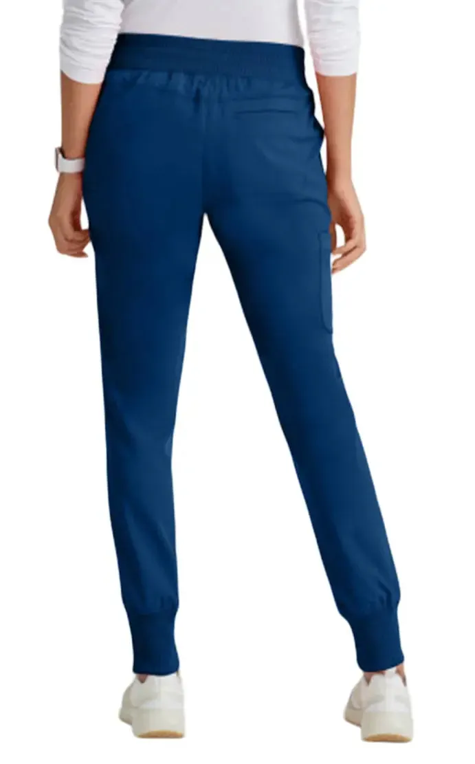 Grey's Anatomy Stretch™ by Barco Eden 5-Pocket Mid Rise Jogger Scrub Pant-Tall/Plus