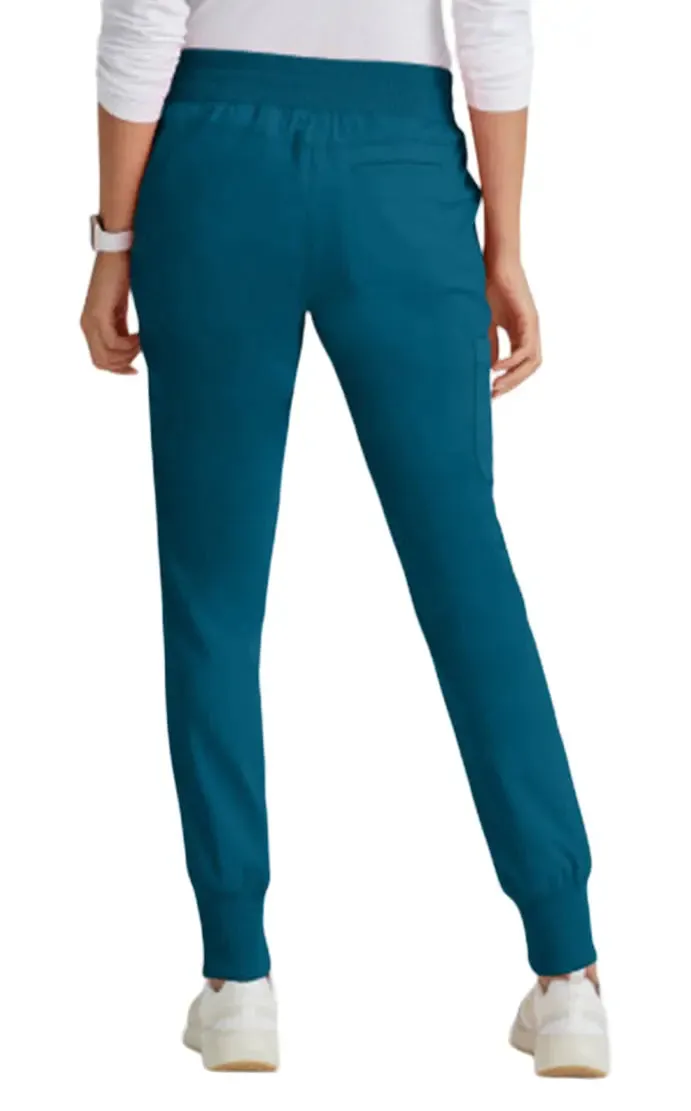 Grey's Anatomy Stretch™ by Barco Eden 5-Pocket Mid Rise Jogger Scrub Pant-Tall/Plus