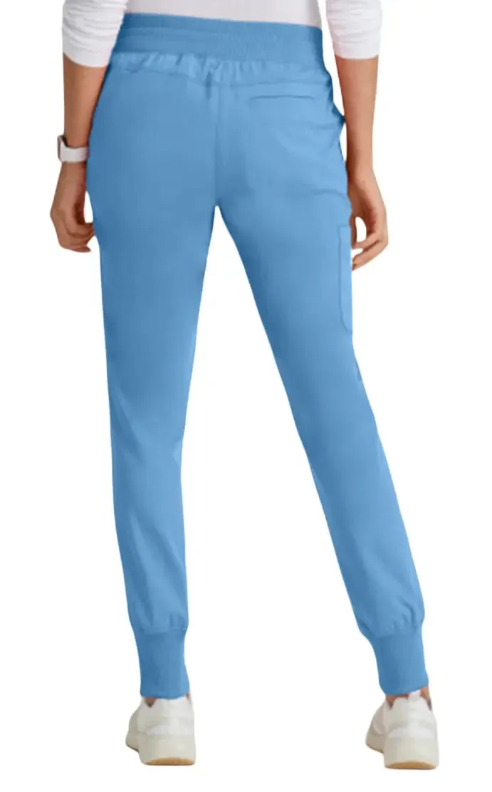 Grey's Anatomy Stretch™ by Barco Eden 5-Pocket Mid Rise Jogger Scrub Pant-Tall/Plus