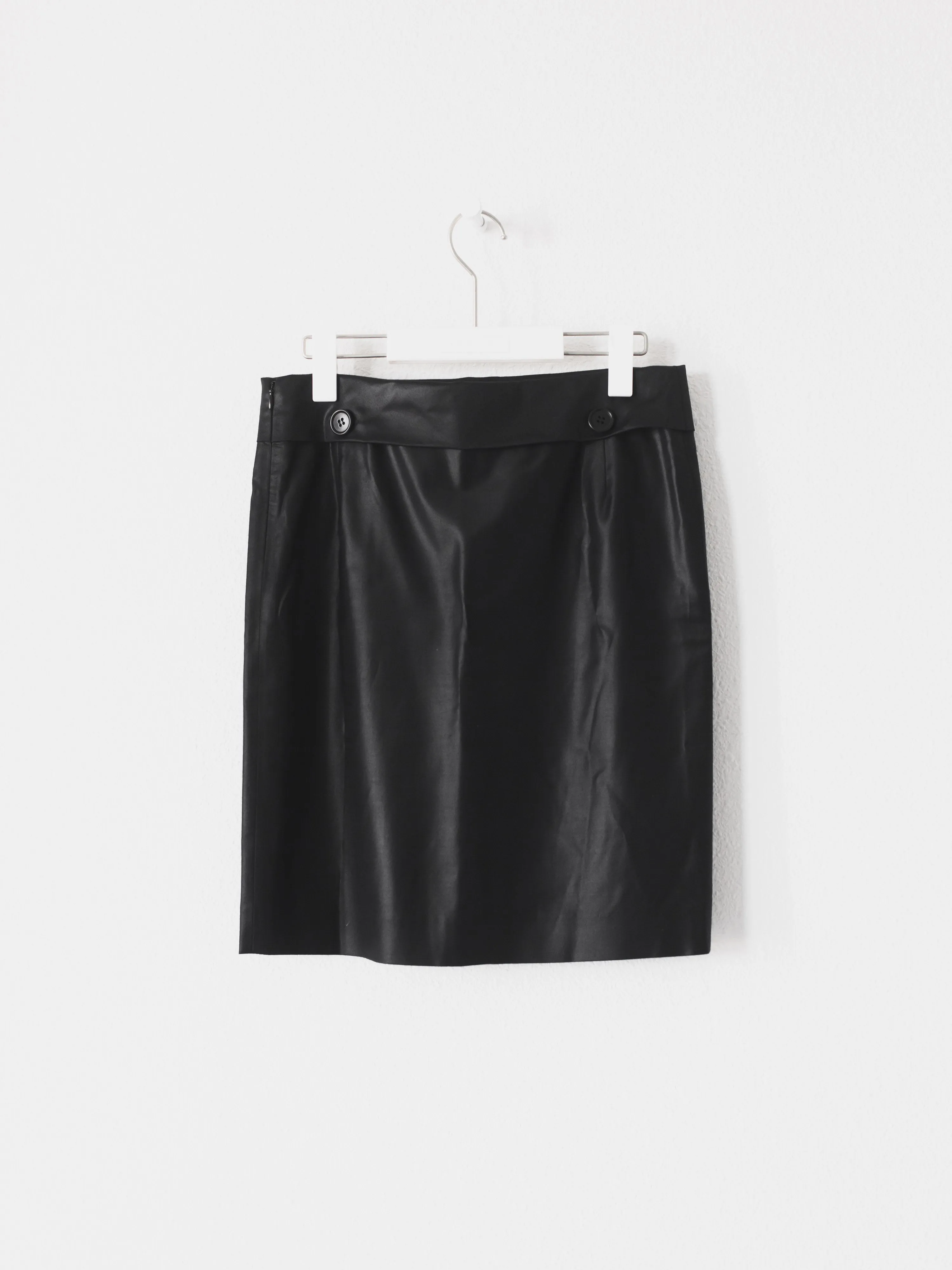 Helmut Lang SS05 Liquid Resin Coated Wool Suit & Skirt