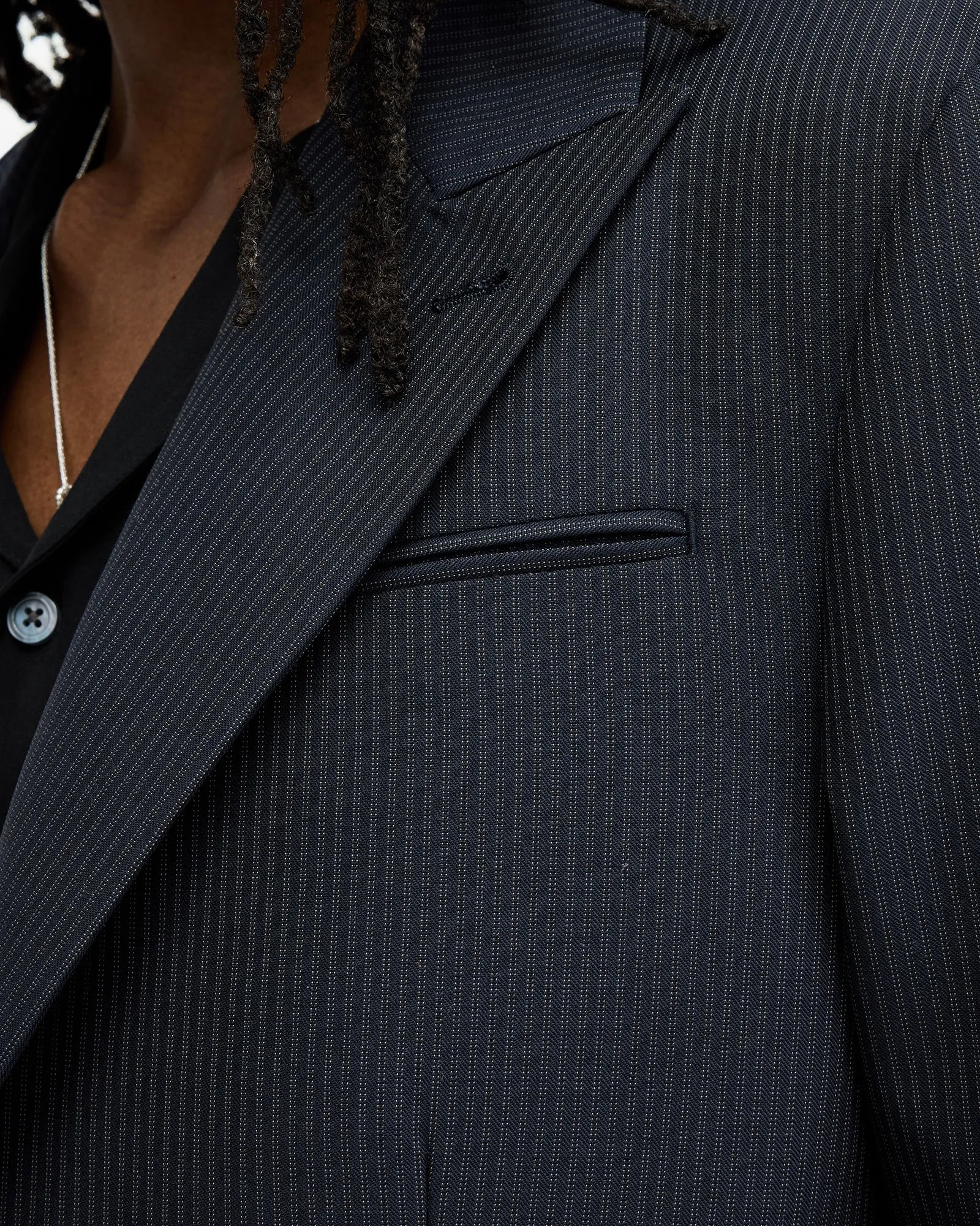 Howling Pinstripe Relaxed Fit Blazer
