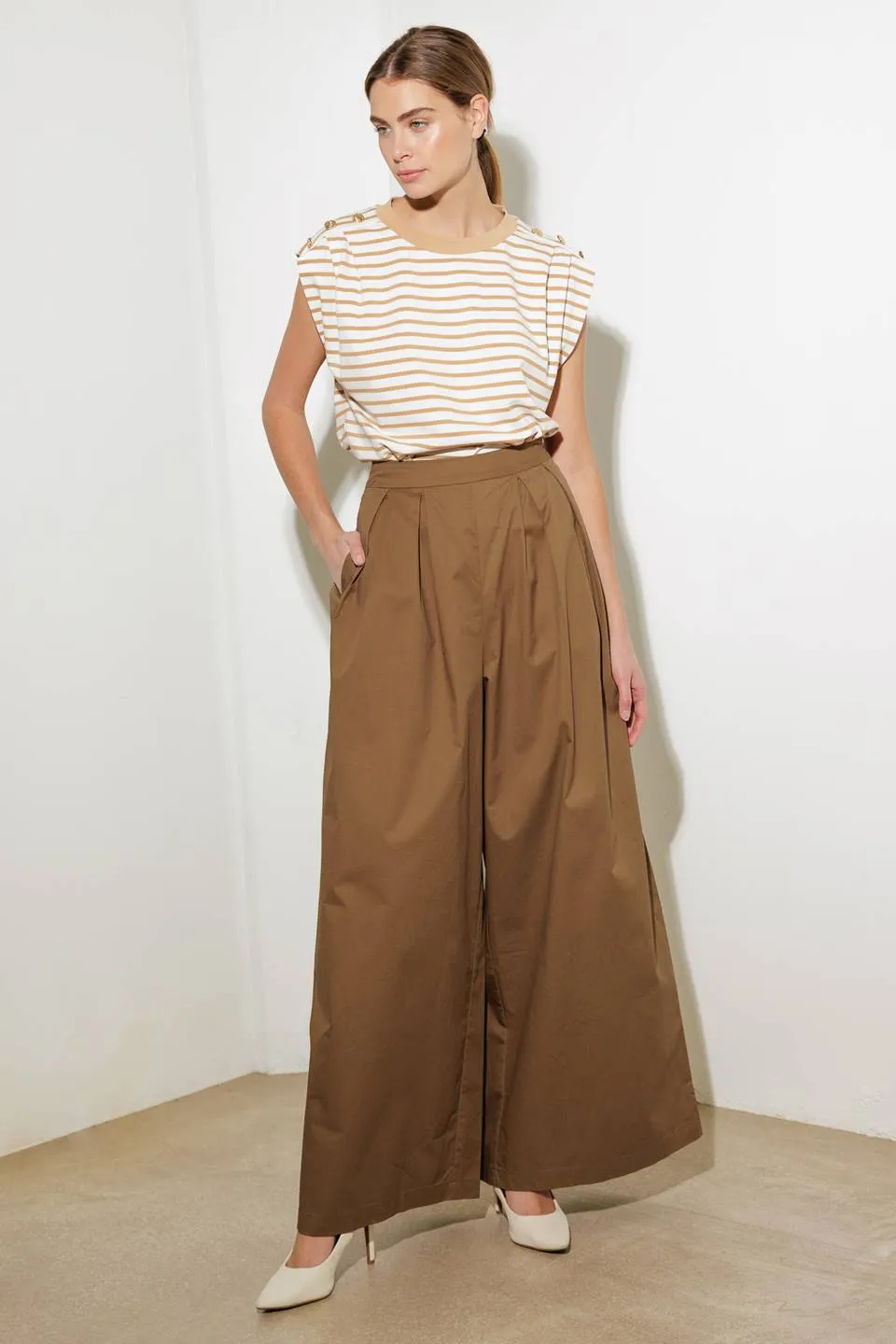 IT'S PERFECT TIMING WOVEN PANTS