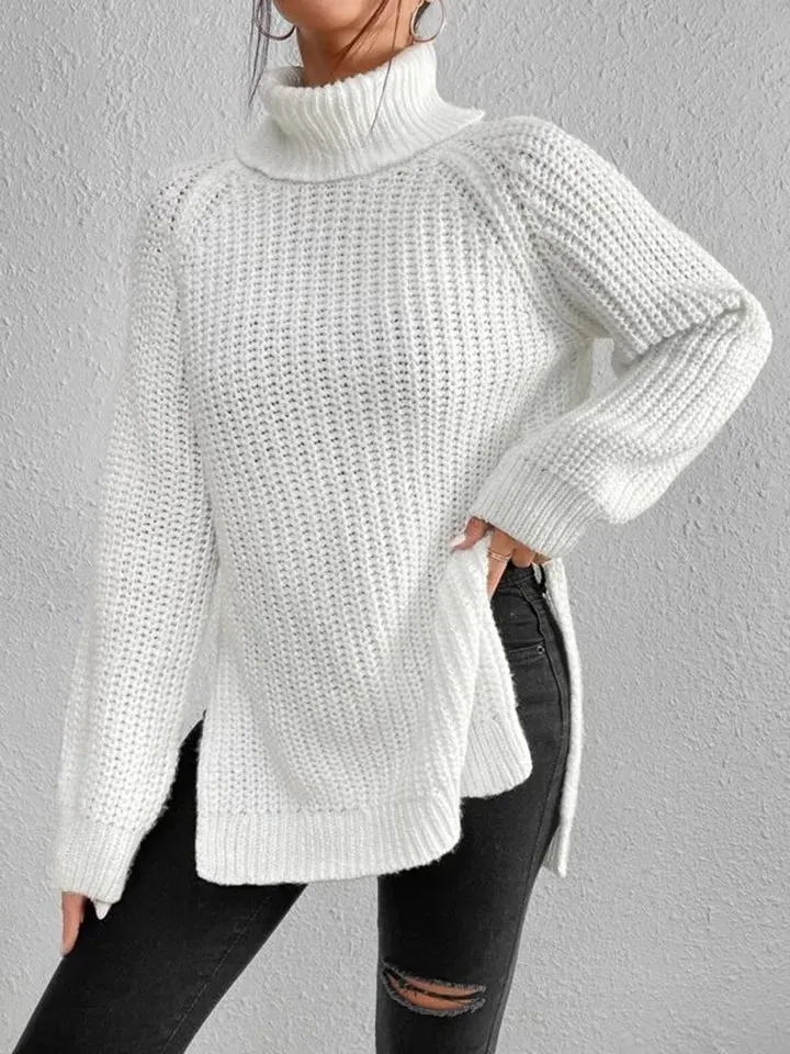 Knitted Women's Long Sleeve Sweaters
