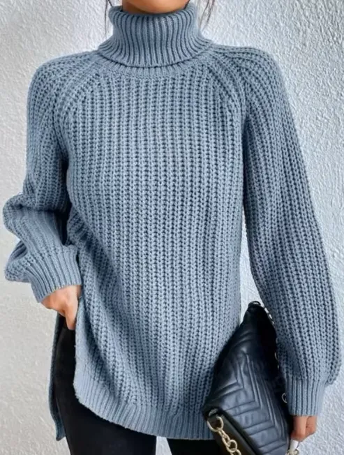 Knitted Women's Long Sleeve Sweaters