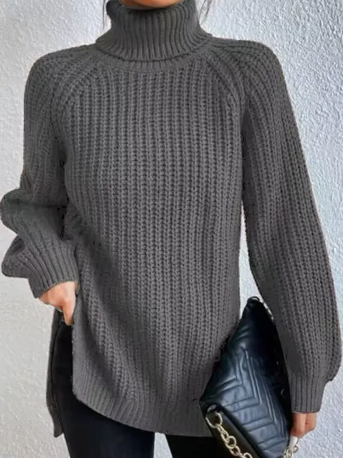 Knitted Women's Long Sleeve Sweaters
