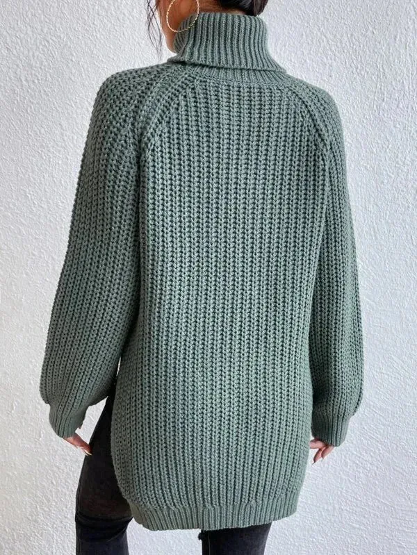 Knitted Women's Long Sleeve Sweaters