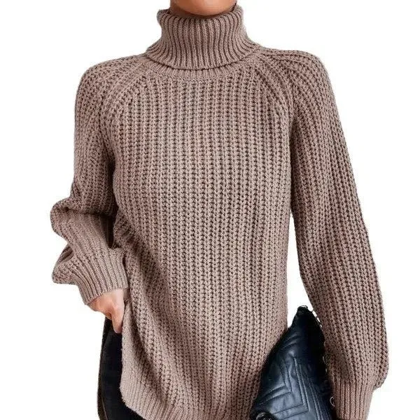 Knitted Women's Long Sleeve Sweaters