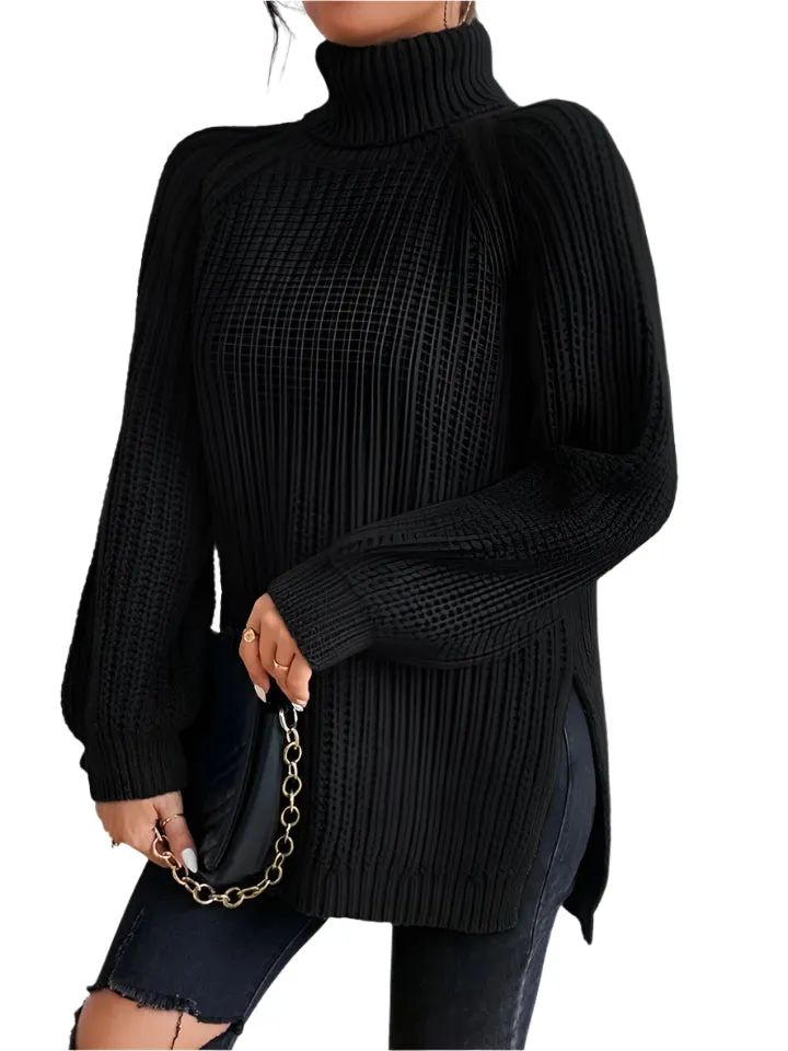 Knitted Women's Long Sleeve Sweaters