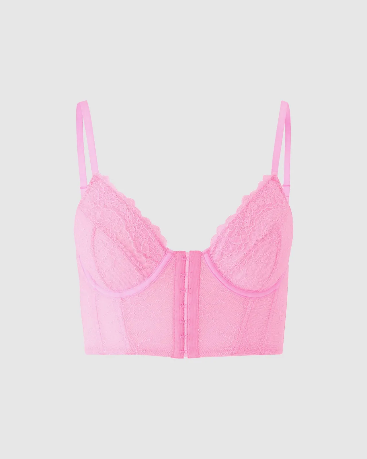 Lace Crush Bustier