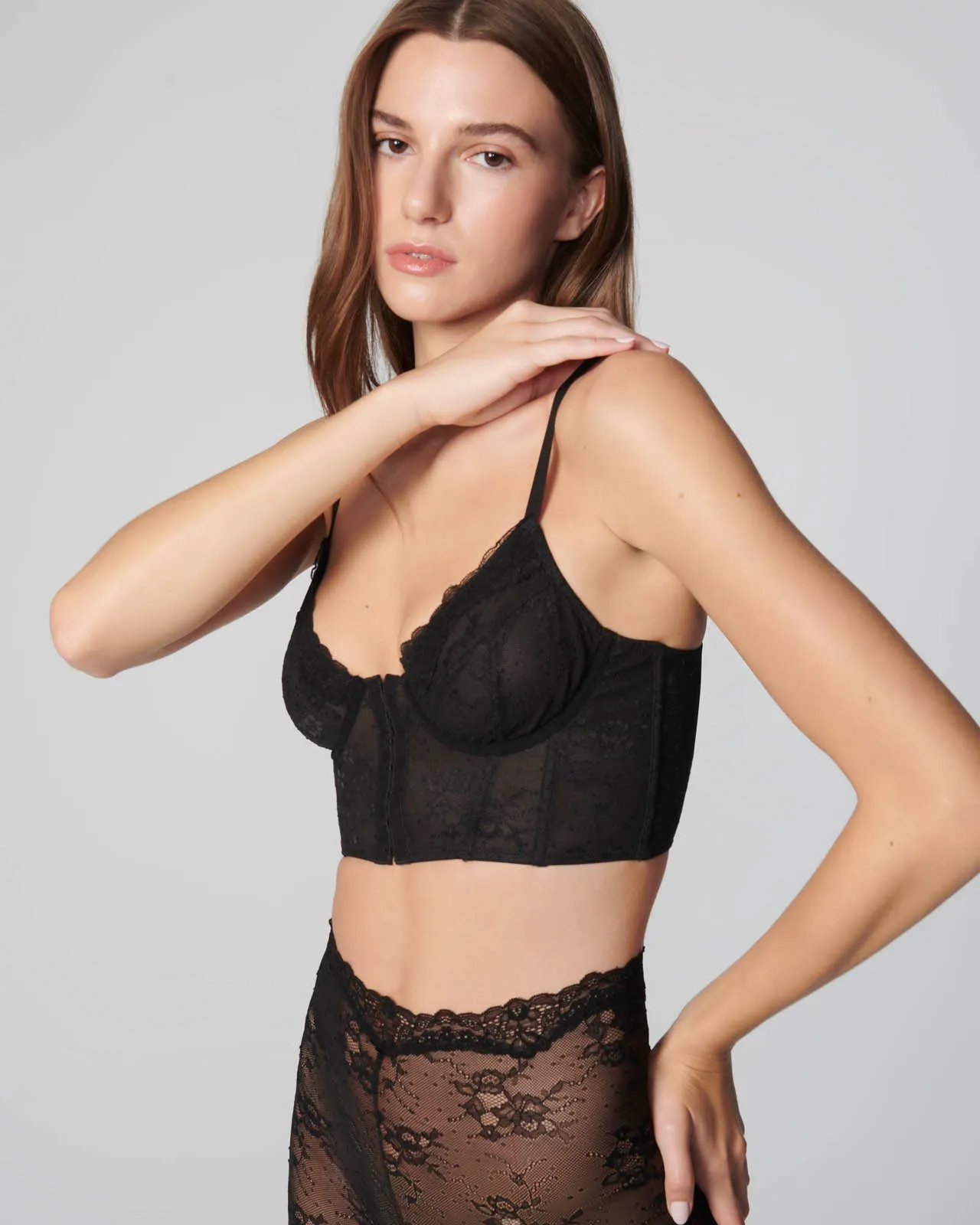 Lace Crush Bustier