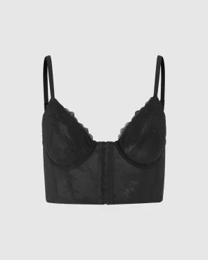 Lace Crush Bustier